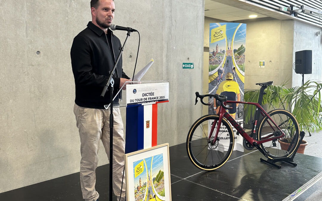 Mathieu Prudhomme, créateur de l’affiche officielle du Tour de France