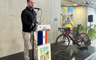 Mathieu Prudhomme, créateur de l’affiche officielle du Tour de France